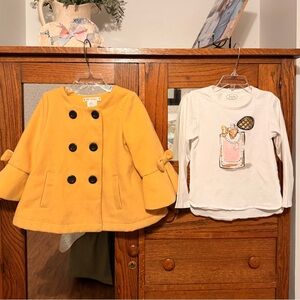 Max Studio Double-Breasted Size 5 Peacoat